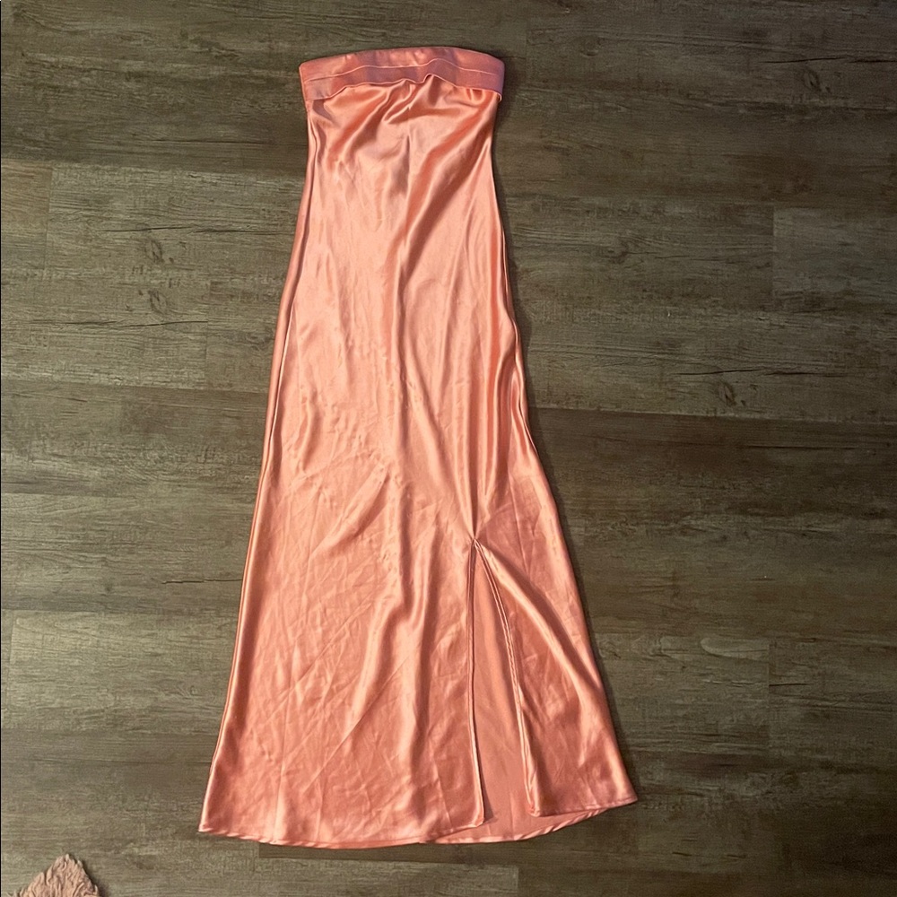 Women’s altard state satin peach dress